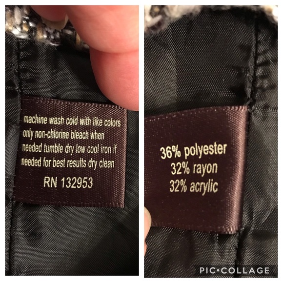 The Limited tweed pencil skirt, mini length - Picture 9 of 9